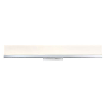 SOLE 32-INCH 3000K LED WALL SCONCE LIGHT, 31805, Chrome, large