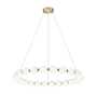 ONI 31" LED CHANDELIER, Oxidized Gold, small