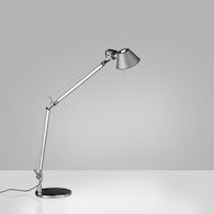 TOLOMEO MINI LED TABLE LAMP WITH BASE, Aluminum, medium