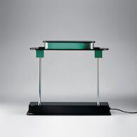 PAUSANIA 3000K LED TABLE LAMP, 10810, Black & Green, medium