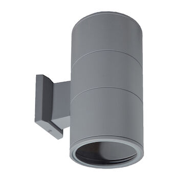 OUTDOOR WALL ROUND DIRECT INDIRECT, Aluminum, large