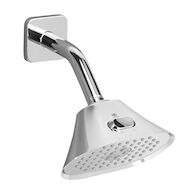 EQUILITY 2-FUNCTION 6-INCH OVAL SHOWERHEAD, Polished Chrome, medium