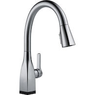 MATEO SINGLE HANDLE PULL-DOWN KITCHEN FAUCET WITH TOUCH2O, Arctic Stainless, medium
