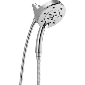 ESSENTIAL LINEAR ROUND HYDRATI™ 2|1 SHOWER WITH H2OKINETIC® TECHNOLOGY, Chrome, large