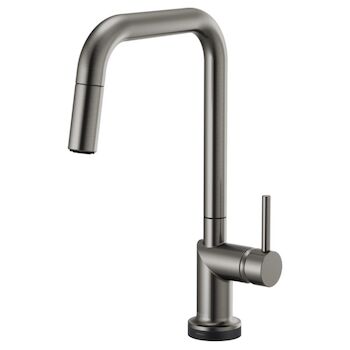 ODIN SMART TOUCH PULL-DOWN FAUCET WITH SQUARE SPOUT - LESS HANDLE, Luxe Steel, large