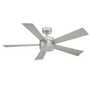 WYND 52-INCH 3000K LED CEILING FAN, Stainless Steel, small