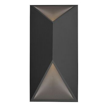 INDIO LED OUTDOOR WALL SCONCE, Black, large
