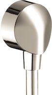 FIXFIT WALL OUTLET WITH CHECK VALVES, Polished Nickel, medium