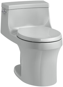 SAN SOUCI ONE-PIECE ROUND-FRONT TOILET, Ice Grey, large