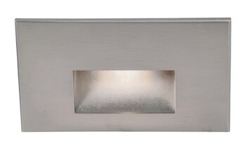 LEDme® HORIZONTAL STEP AND WALL LIGHT, Stainless Steel, large