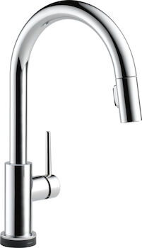TRINSIC SINGLE HANDLE PULL-DOWN KITCHEN FAUCET FEATURING TOUCH2O(R) TECHNOLOGY, Chrome, large