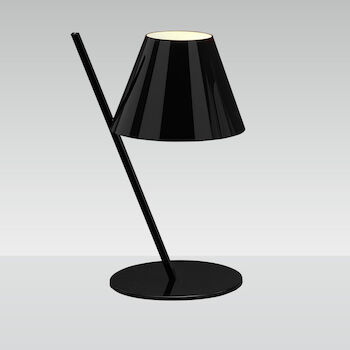 LA PETITE TABLE LAMP, 17510, Black, large
