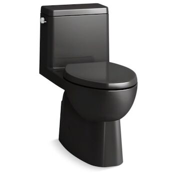 REACH COMFORT HEIGHT ONE-PIECE TOILET, Black Black, large
