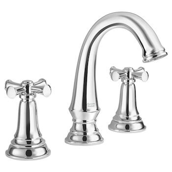 DELANCEY WIDESPREAD TWO CROSS-HANDLE BATHROOM FAUCET, Chrome, large