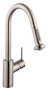 TALIS S 2-SPRAY HIGHARC KITCHEN FAUCET, PULL-DOWN, , small