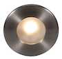 LEDme® FULL ROUND STEP AND WALL LIGHT, Brushed Nickel, small