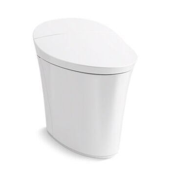 VEIL COMFORT HEIGHT INTELLIGENT COMPACT TOILET, White, large