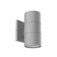 LUND 7" LED EXTERIOR WALL SCONCE, Gray, medium