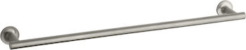 PURIST® 24-INCH TOWEL BAR, Vibrant Brushed Nickel, large