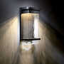 VITRINE LED OUTDOOR WALL LIGHT, Bronze, small