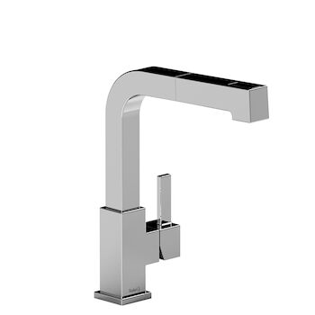 MIZO KITCHEN FAUCET WITH 2-JET PULL OUT SPRAY, Chrome, large