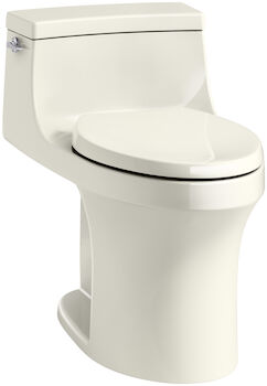 SAN SOUCI COMFORT HEIGHT ONE-PIECE COMPACT ELONGATED TOILET, Biscuit, large