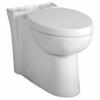 STUDIO TWO-PIECE SKIRTED CHAIR HEIGHT ELONGATED TOILET BOWL ONLY (WITH SEAT), White, medium