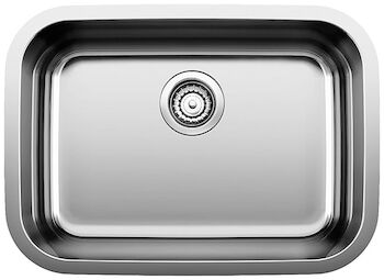 ESSENTIAL UNDERMOUNT SINGLE BOWL SINK, Stainless Steel, large