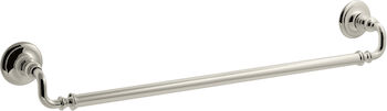 ARTIFACTS® 24-INCH TOWEL BAR, Vibrant Polished Nickel, large