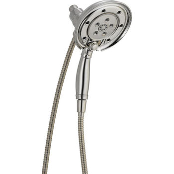 CASSIDY IN2ITION(R) TWO-IN-ONE SHOWER ARM MOUNTED SHOWER, Stainless Steel, large