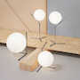 IC LIGHTS T1 LOW DIMMABLE TABLE LAMP BY MICHAEL ANASTASSIADES, Chrome, small