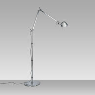 TOLOMEO CLASSIC LED FLOOR LAMP, Aluminum, medium