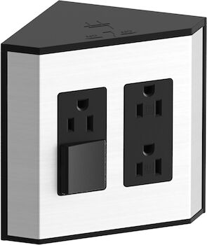 IN-DRAWER ELECTRICAL OUTLETS FOR KOHLER® TAILORED VANITIES, Black, large