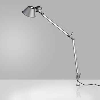 TOLOMEO CLASSIC LED TABLE LAMP WITH INSET PIVOT, Aluminum, large