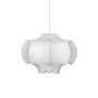 VISCONTEA DIMMABLE PENDANT LIGHT MADE OF COCOON MATERIAL BY ACHILLE CASTIGLIONI, White, small