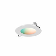 EXCEL 4 INCH SMART COLOUR CHANGING+CCT LED RECESSED PANEL LIGHT, White, medium