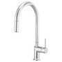 ODIN PULL-DOWN FAUCET WITH ARC SPOUT - LESS HANDLE, Chrome, small