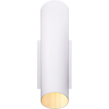 AERIN TOURAIN 1-LIGHT 4-INCH WALL SCONCE LIGHT, Plaster White, large