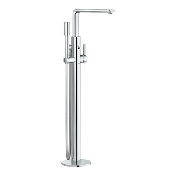 LINEARE FLOOR STANDING TUB FAUCET, StarLight Chrome, large