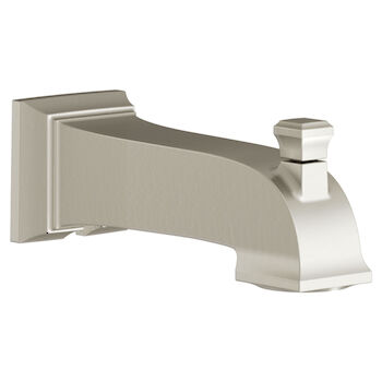 TOWN SQUARE S IPS DIVERTER TUB SPOUT, Brushed Nickel, large