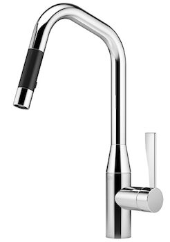 SYNC SINGLE-LEVER MIXER PULL DOWN KITCHEN FAUCET WITH SPRAY FUNCTION, Platinum Matte, large