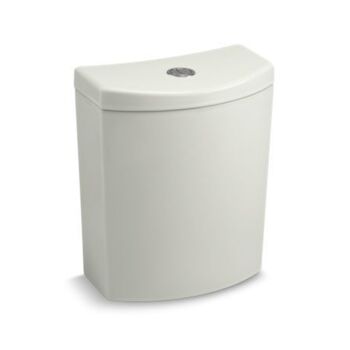 PERSUADE TWO-PIECE CURV DUAL-FLUSH TOILET TANK ONLY, Dune, large