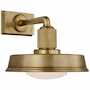 RUHLMANN 9-INCH SMALL WALL SCONCE, Antique Burnished Brass, small