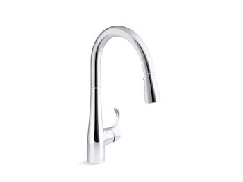 SIMPLICE® TOUCHLESS PULL-DOWN KITCHEN SINK FAUCET, Polished Chrome, large