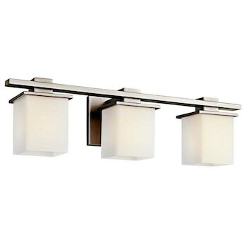 TULLY 3-LIGHT BATH VANITY WALL LIGHT, Antique Pewter, large