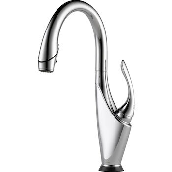 VUELO SINGLE HANDLE PULL-DOWN KITCHEN FAUCET  WITH SMARTTOUCH(R) TECHNOLOGY, Chrome, large