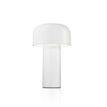 BELLHOP PORTABLE LED TABLE LAMP, White, large