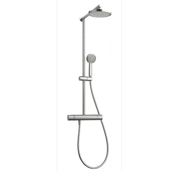 TEKNO 1/2-INCH THERMOSTATIC SHOWER COLUMN, 52635, , large