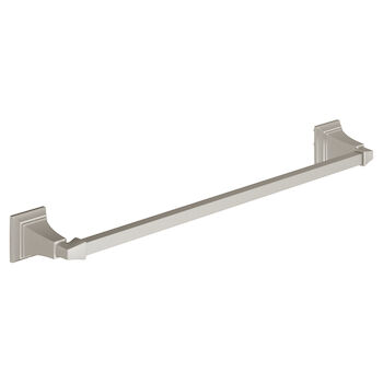 TOWN SQUARE 18-INCH TOWEL BAR, Brushed Nickel, large