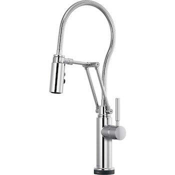 SOLNA®SMARTTOUCH® ARTICULATING FAUCET WITH FINISHED HOSE, Chrome, large